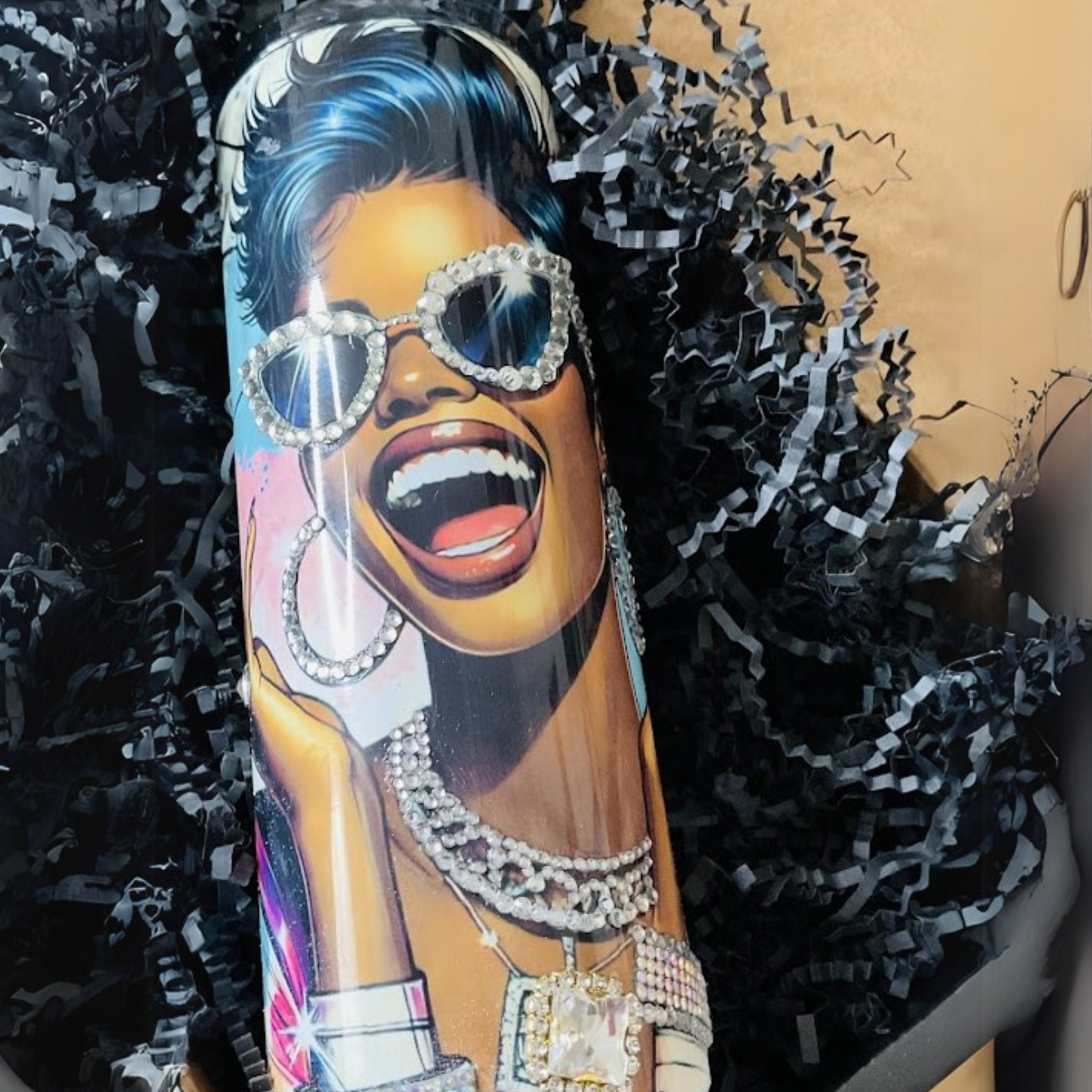 Fierce & Fabulous Bling Tumbler