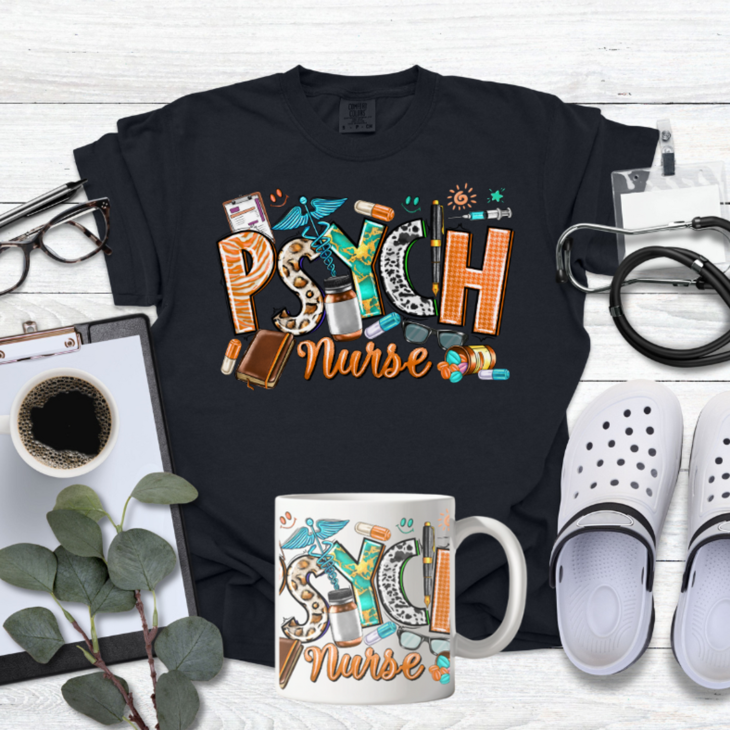 Psych Nurse Top