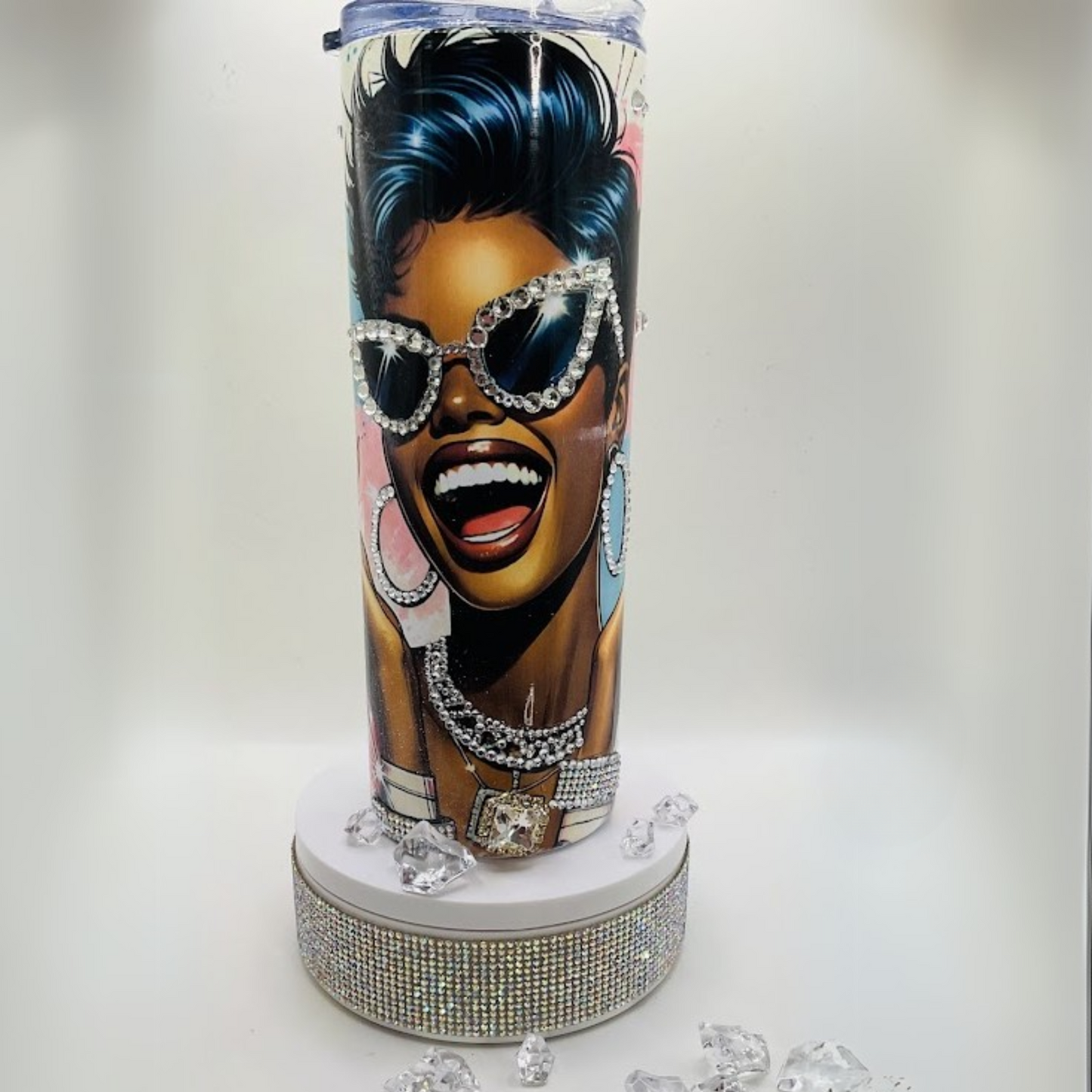 Fierce & Fabulous Bling Tumbler