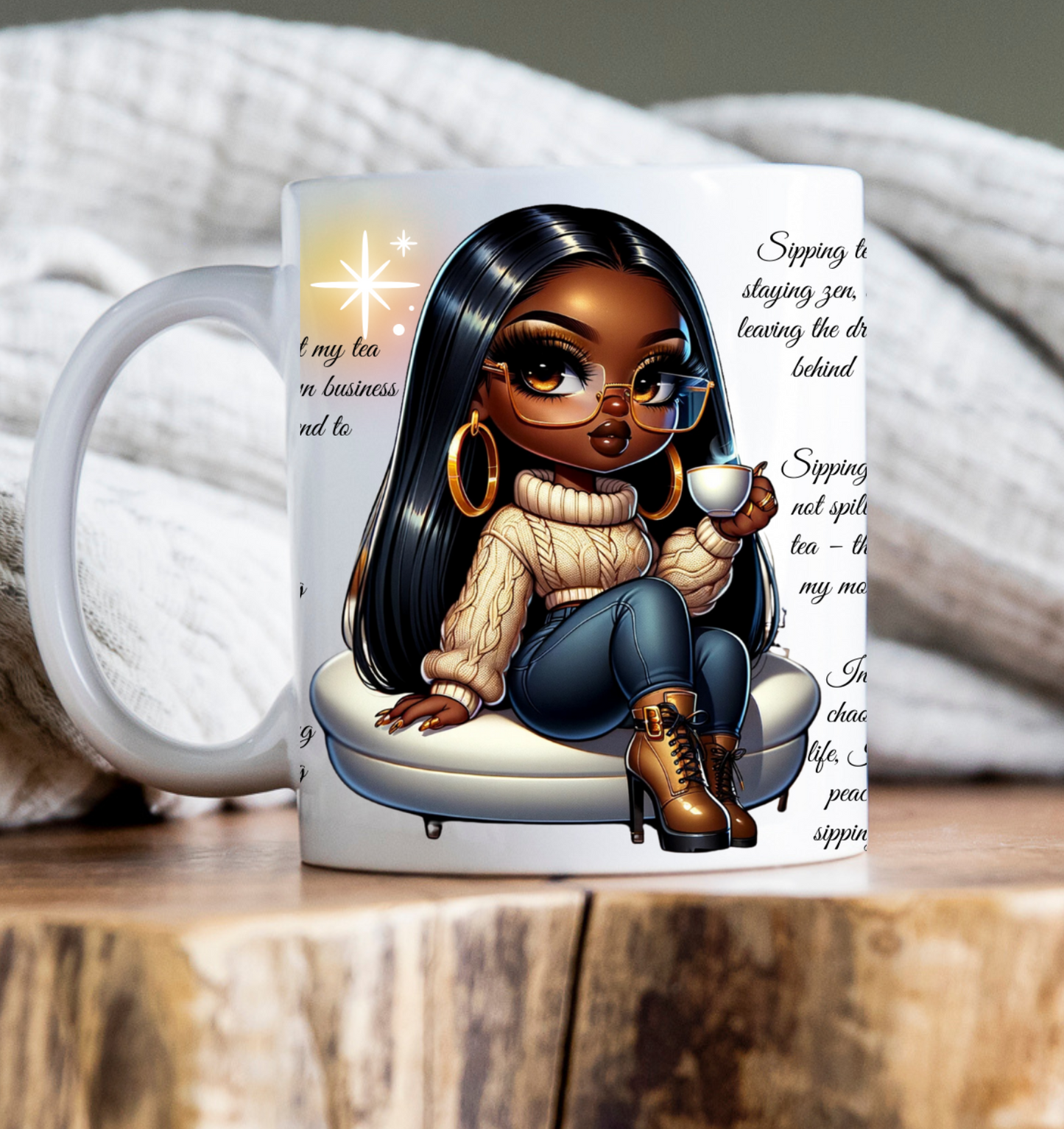 Sip My Tea Chile Mug