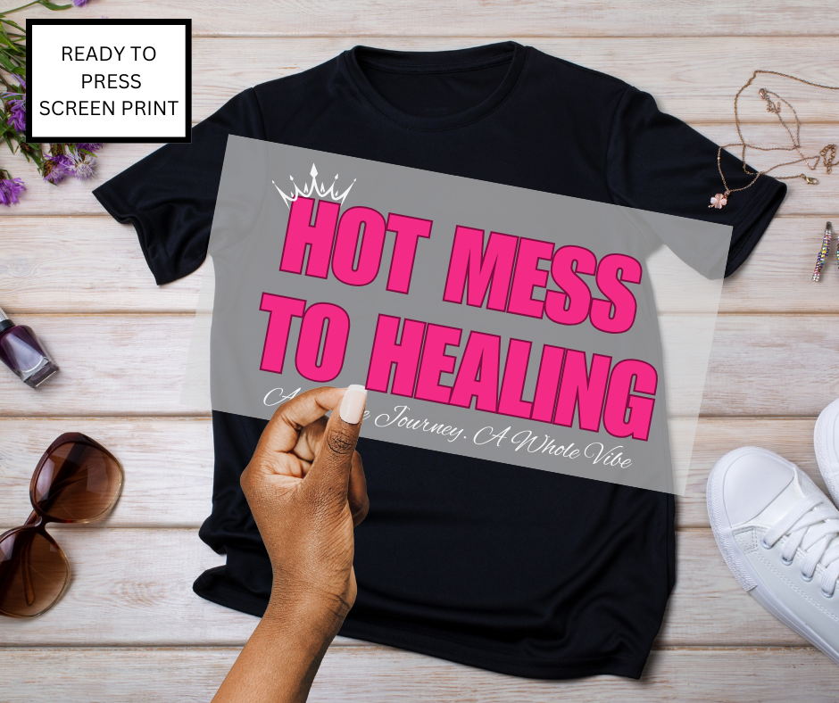 Hot Mess DTF Transfer – Ready to Press