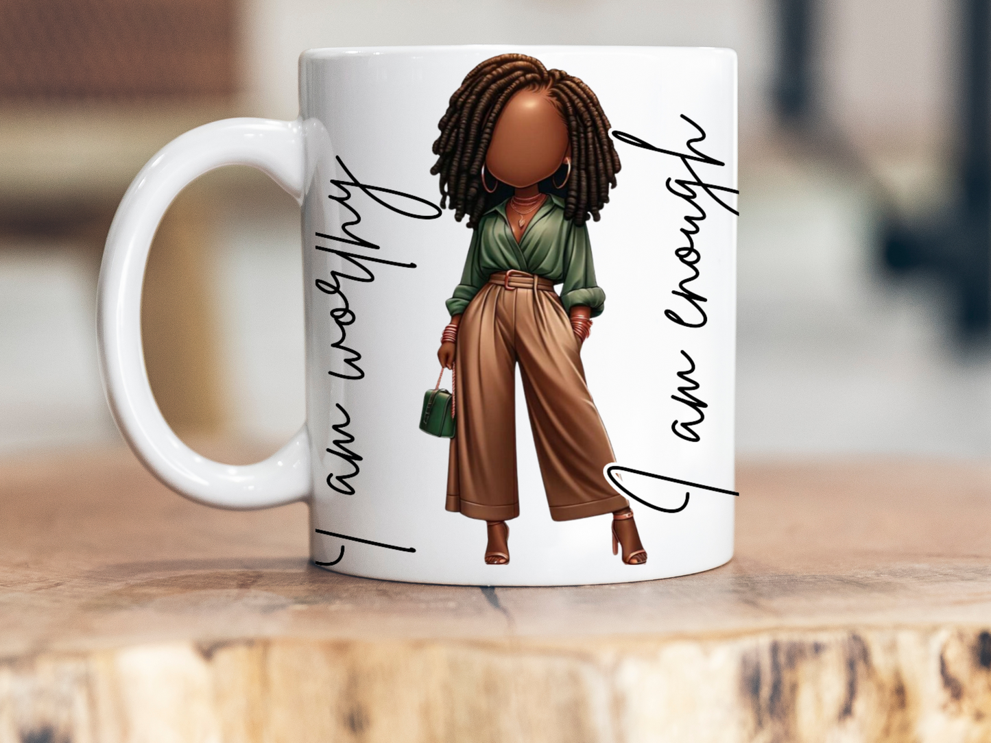 Faceless Affirmation Coffee Mug