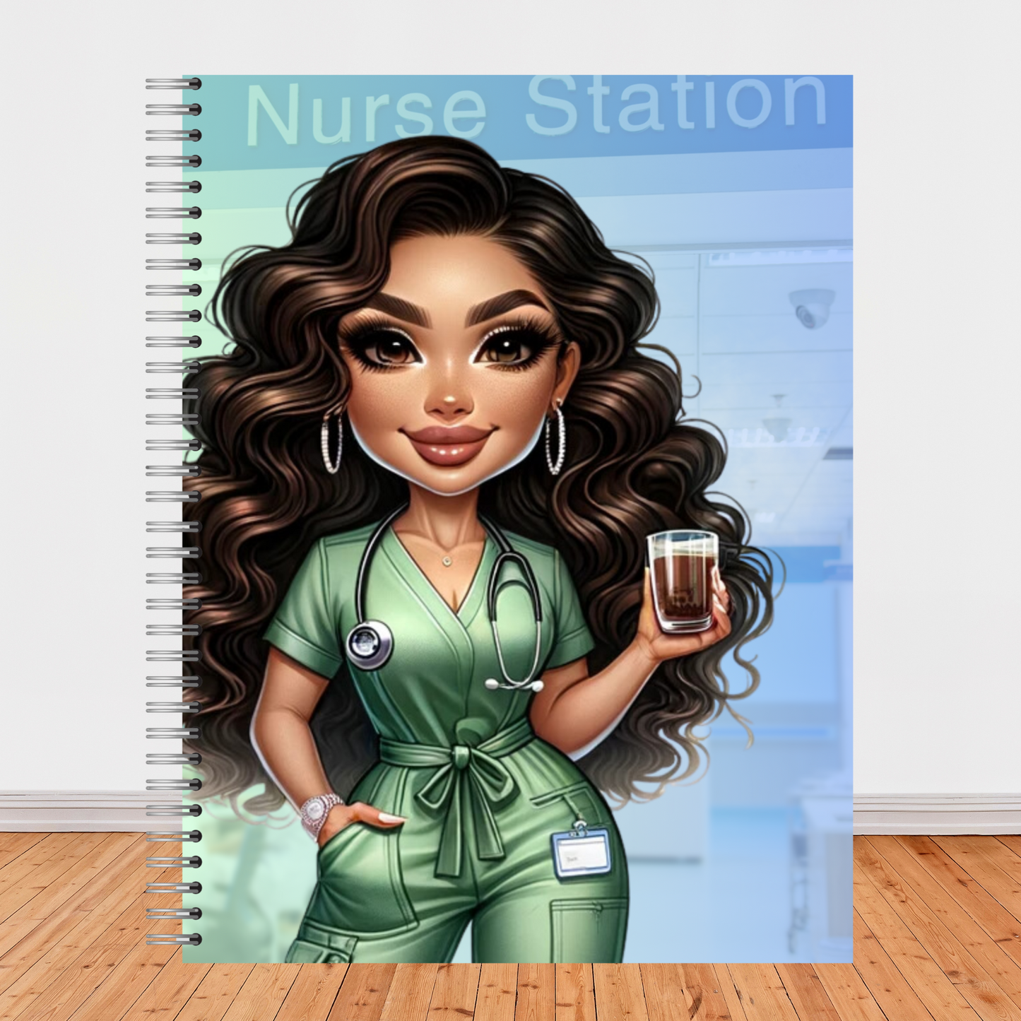 The Nurse Spiral Notebook