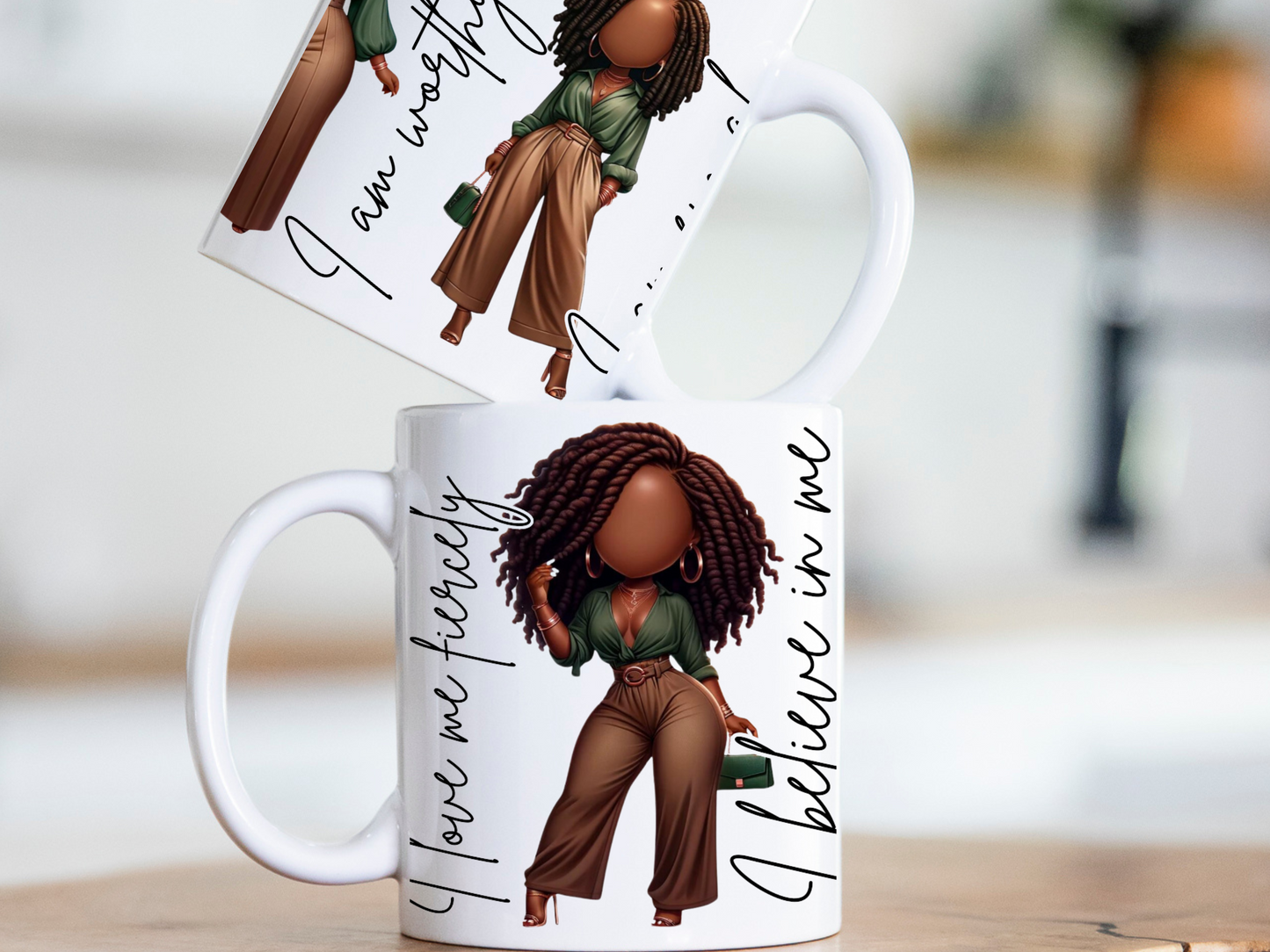 Faceless Affirmation Coffee Mug