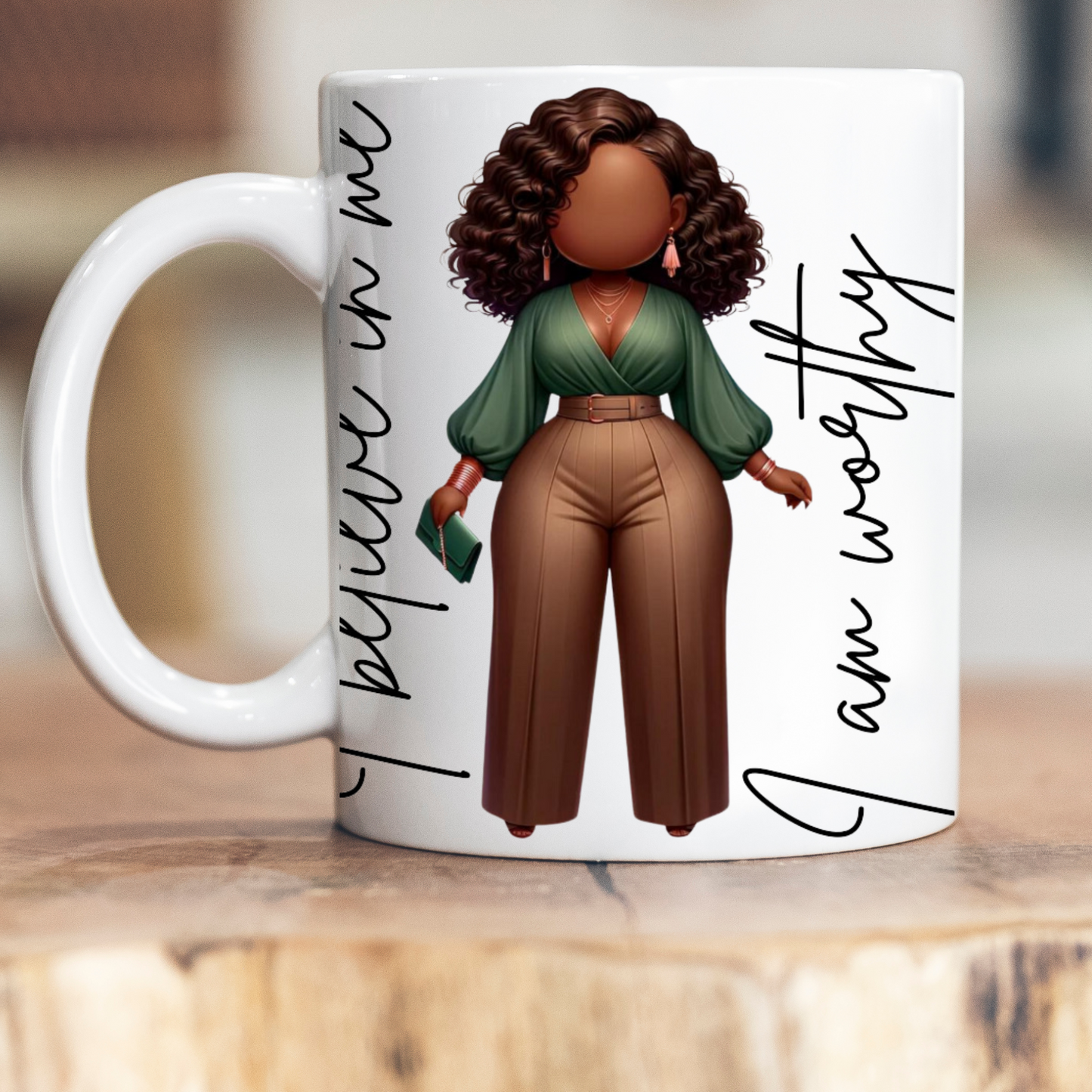 Faceless Affirmation Coffee Mug