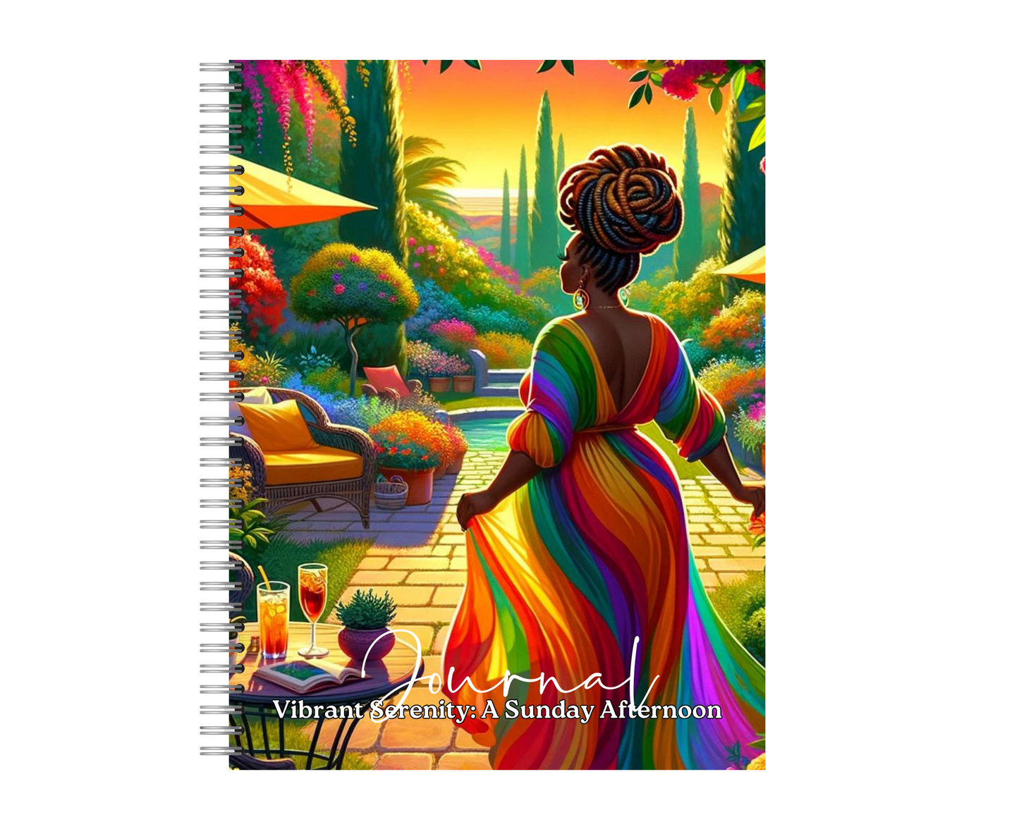 Vibrant Serenity Notebook