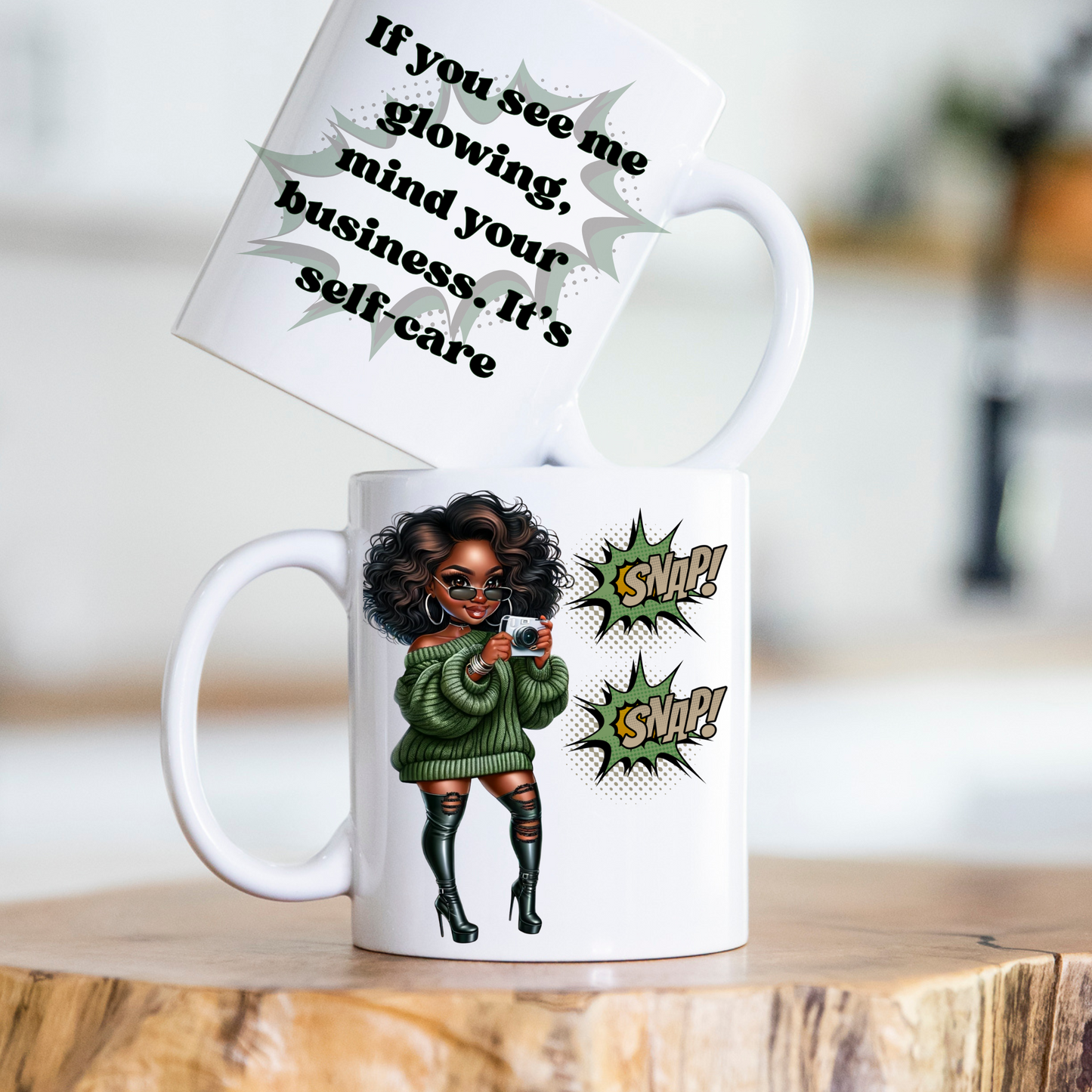 Glow Up Self-Care Mug