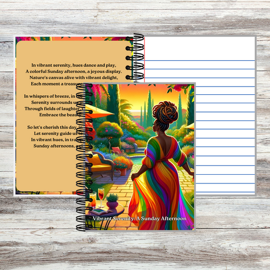 Vibrant Serenity Notebook