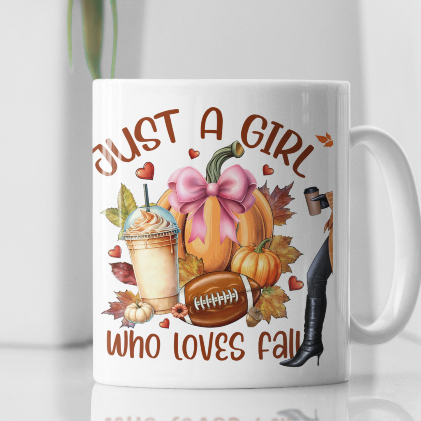 Girl that Loves Fall Coffee Mug