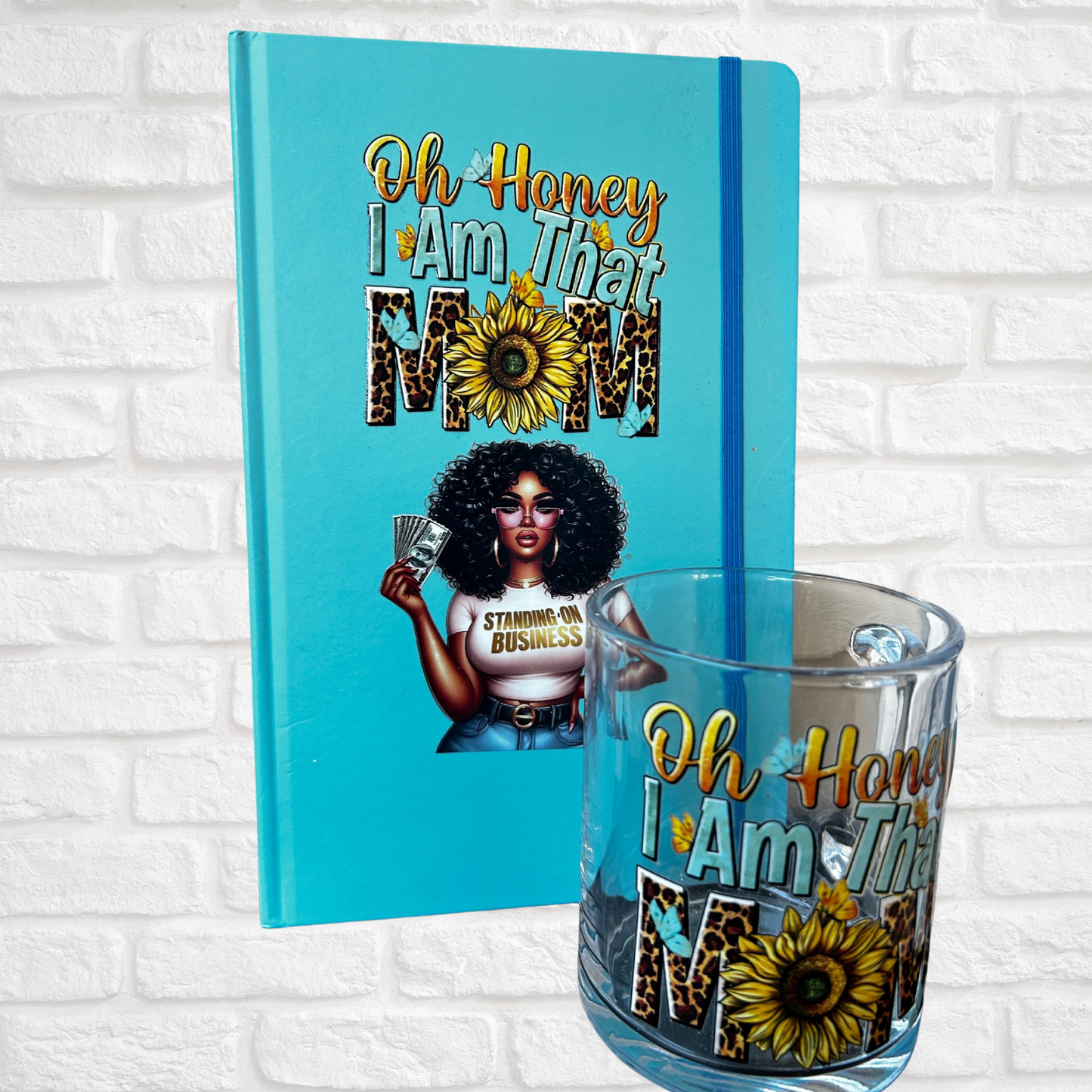 Oh Honey, I Am That Mom – Boss Mom Journal & Mug Gift Set