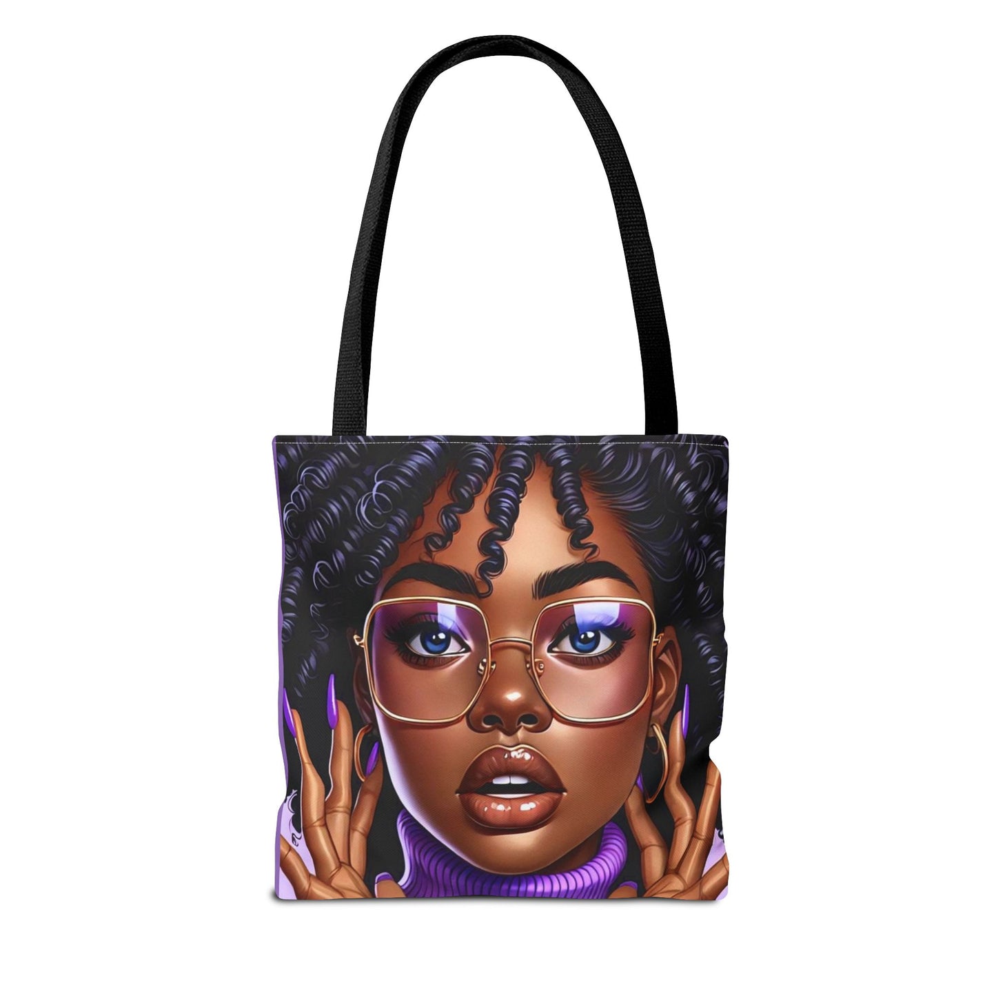 Purple Pop Tote Bag