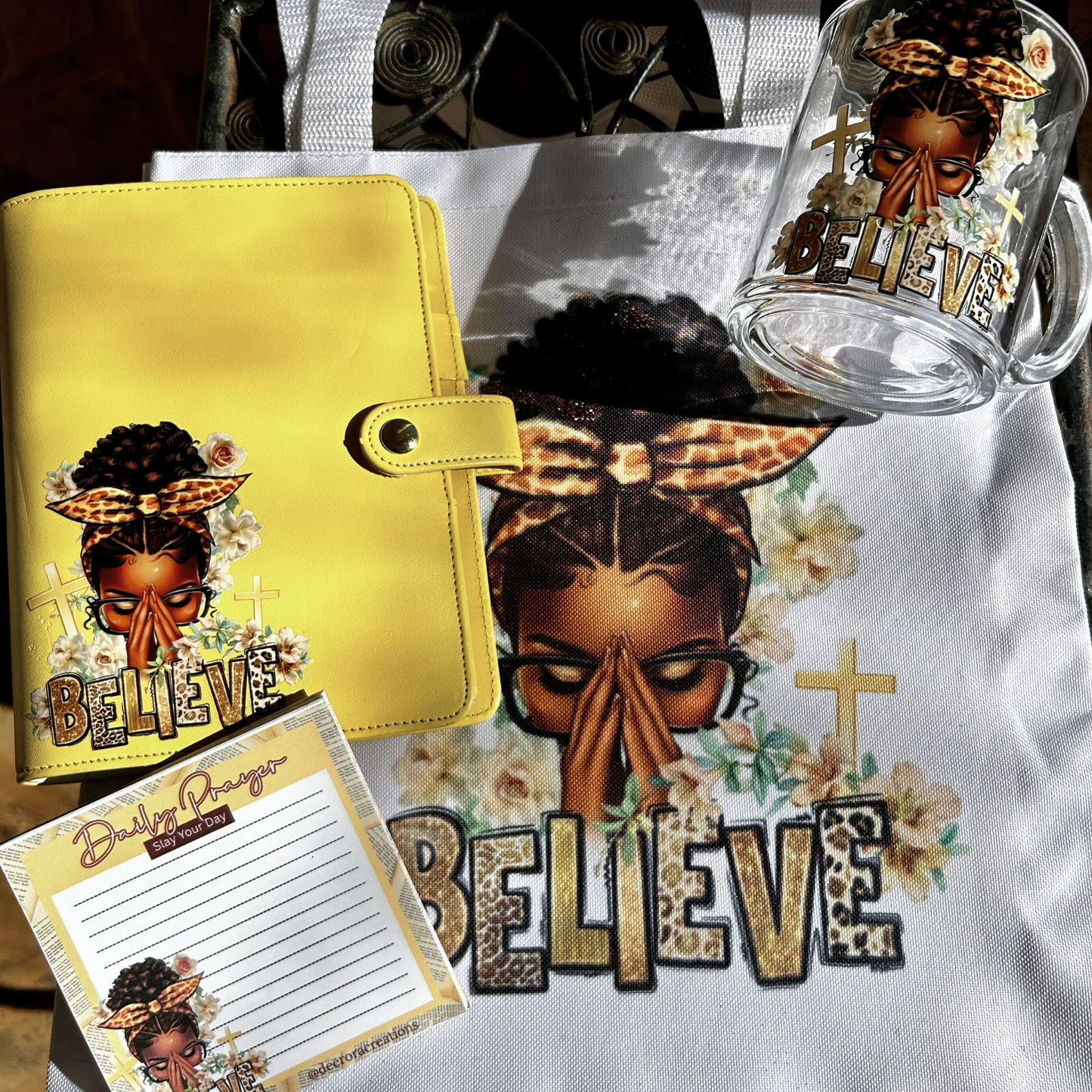 “Believe” Gift Set Bundle – Bold Faith & Beauty