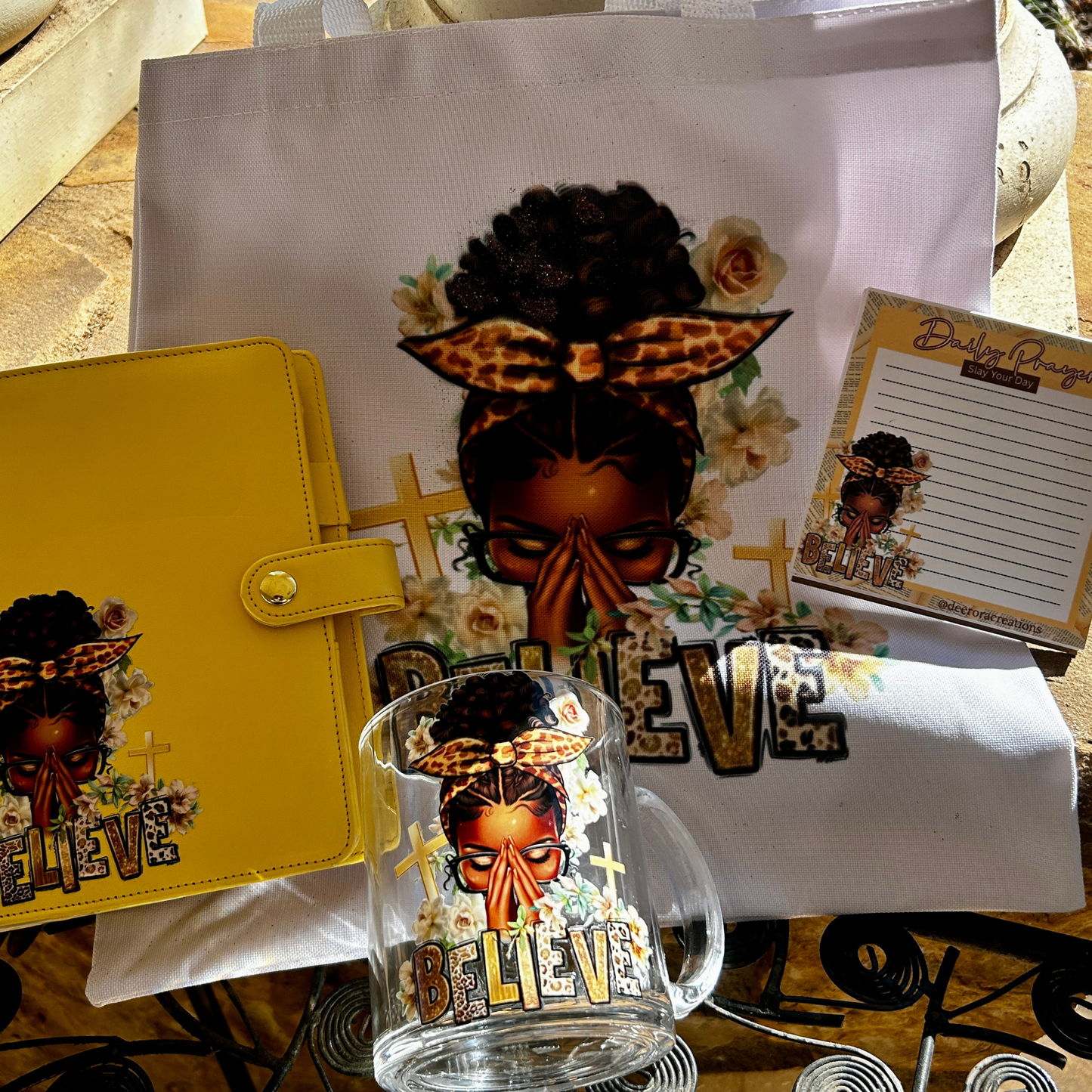 “Believe” Gift Set Bundle – Bold Faith & Beauty