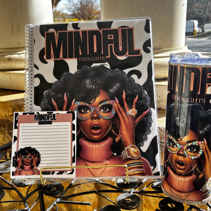 “Mindful Thoughts” Luxe Stationery & Tumbler Set