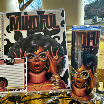 “Mindful Thoughts” Luxe Stationery & Tumbler Set