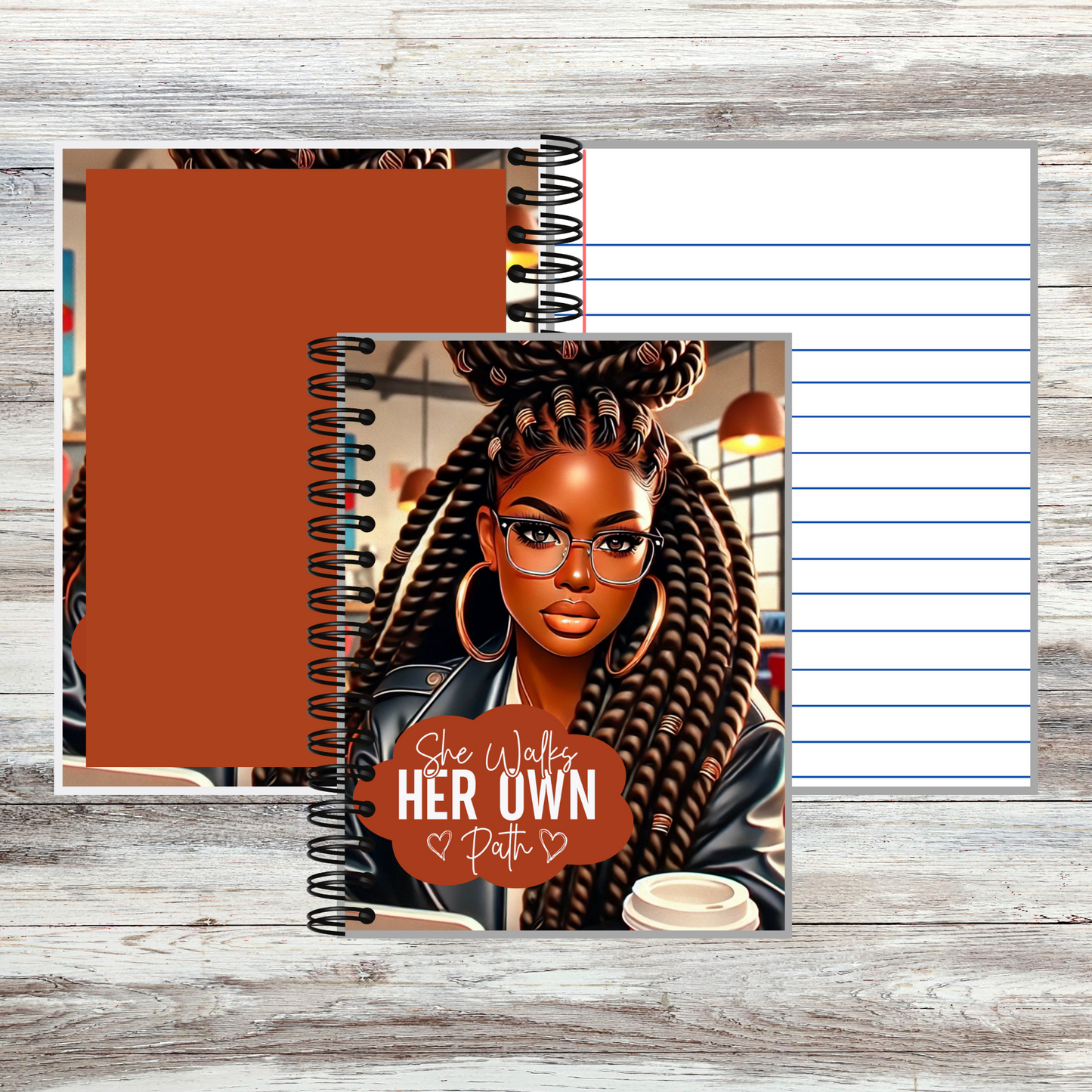 Her Own Path Notebook