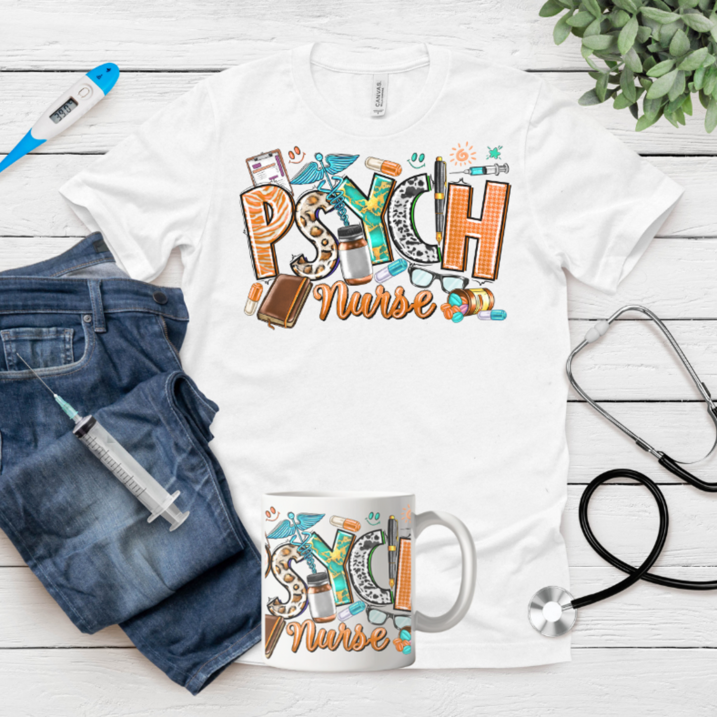 Psych Nurse Top