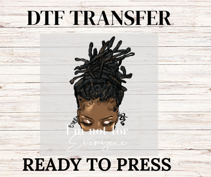 Not For Everyone DTF Transfer – Ready to Press