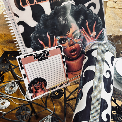 “Mindful Thoughts” Luxe Stationery & Tumbler Set