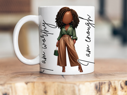 Faceless Affirmation Coffee Mug