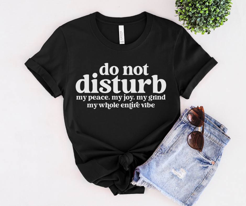 Do Not Disturb My Peace T-Shirt