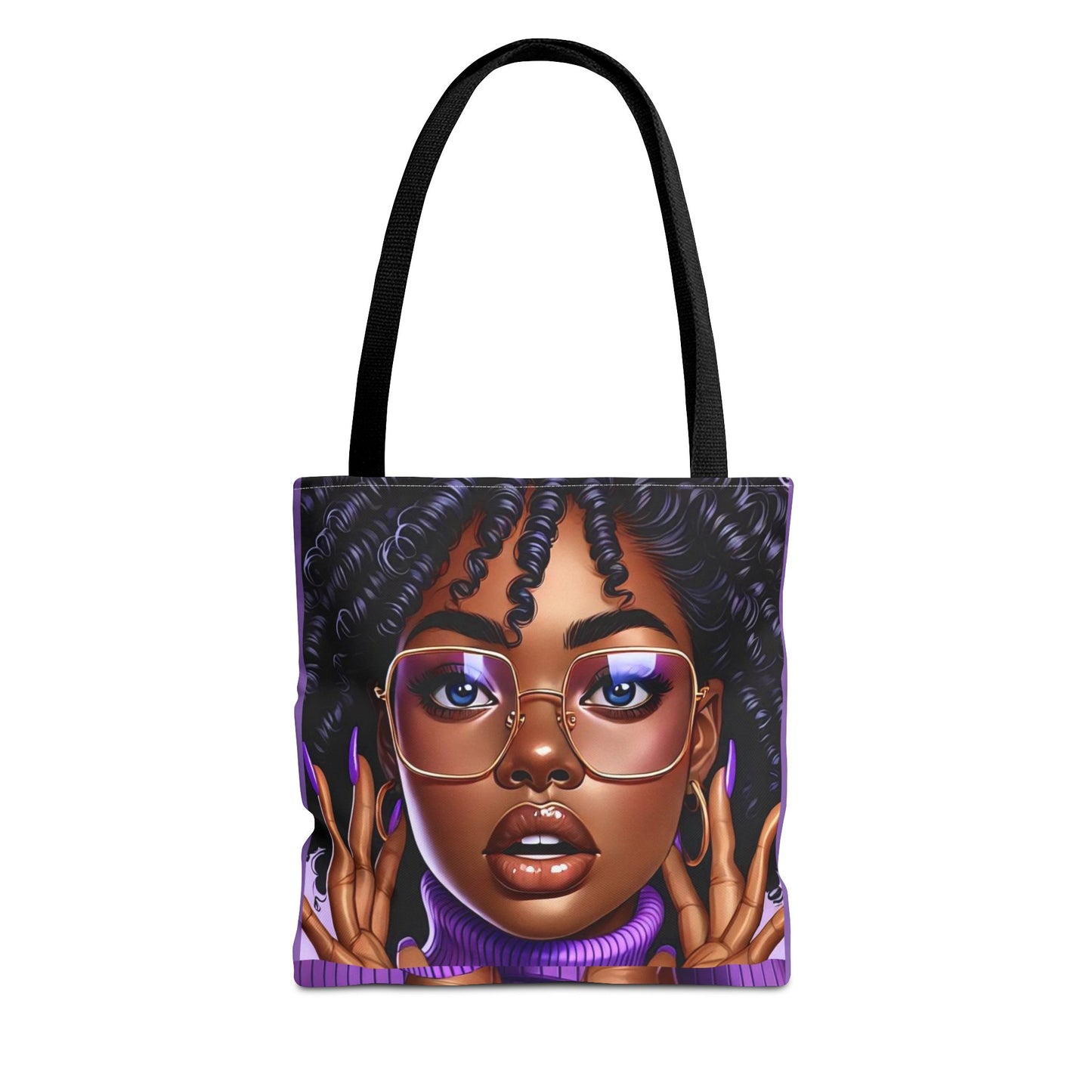 Purple Pop Tote Bag