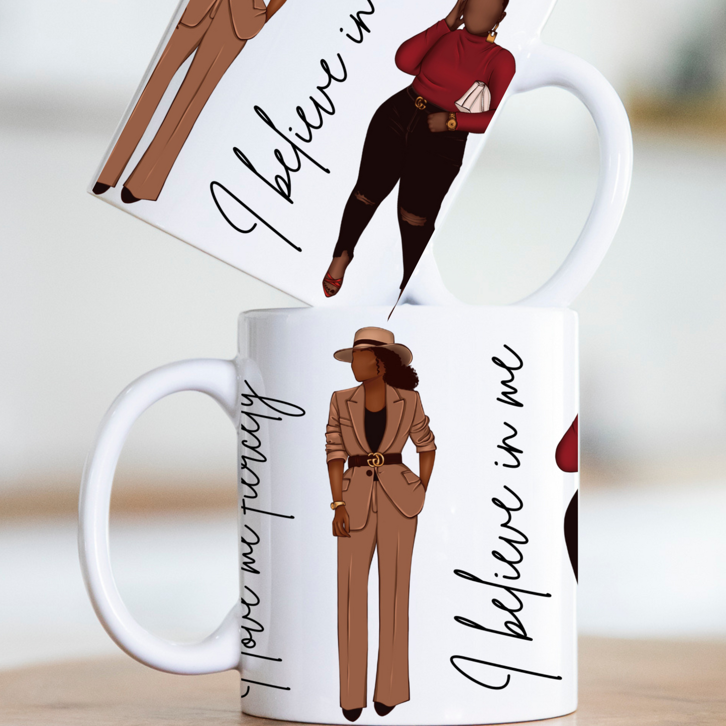 Faceless Femmes Coffee Mug