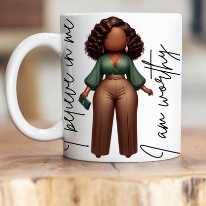 Faceless Affirmation Coffee Mug