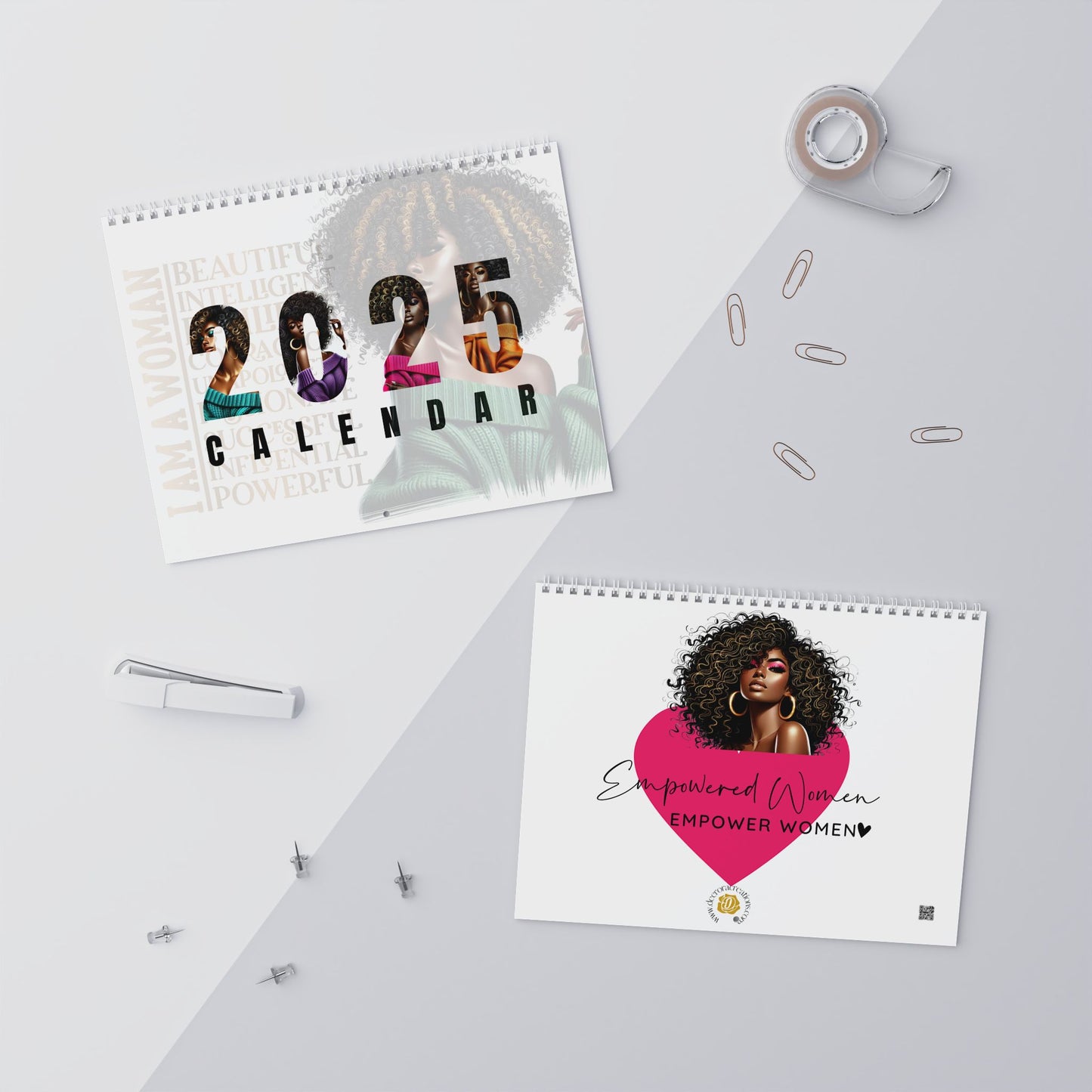 Queen of Curls Wall Calendar