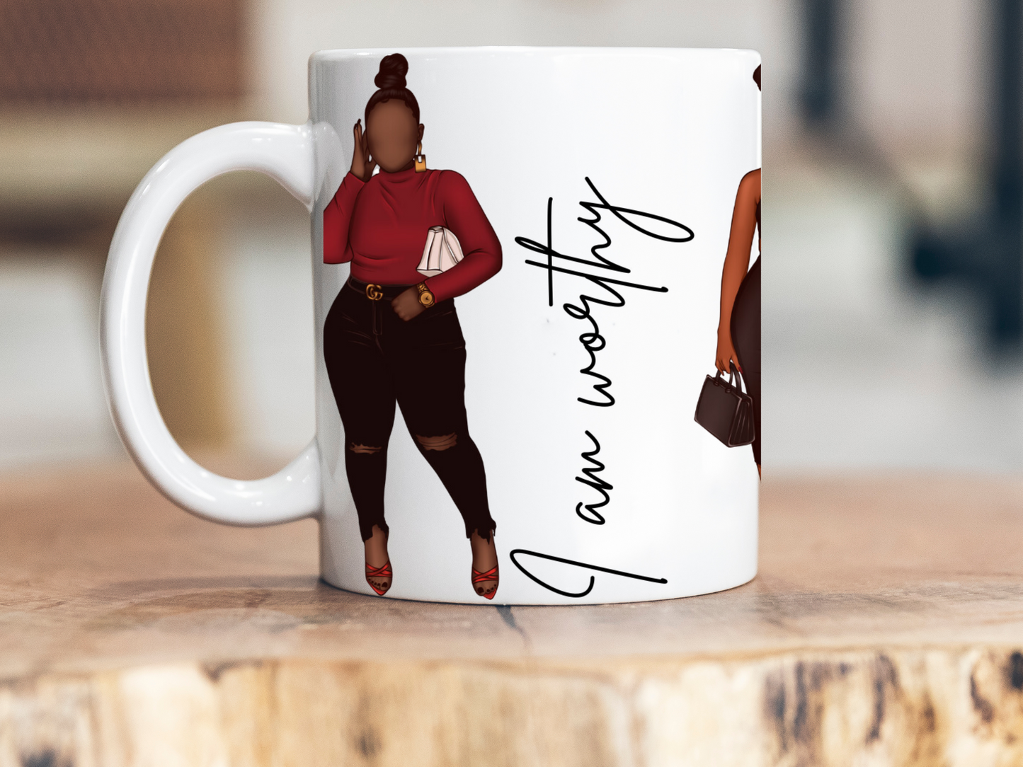 Faceless Femmes Coffee Mug