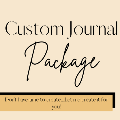 Custom Journal Package