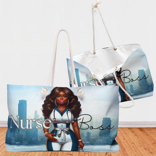 Teal Nurse Boss City Bag