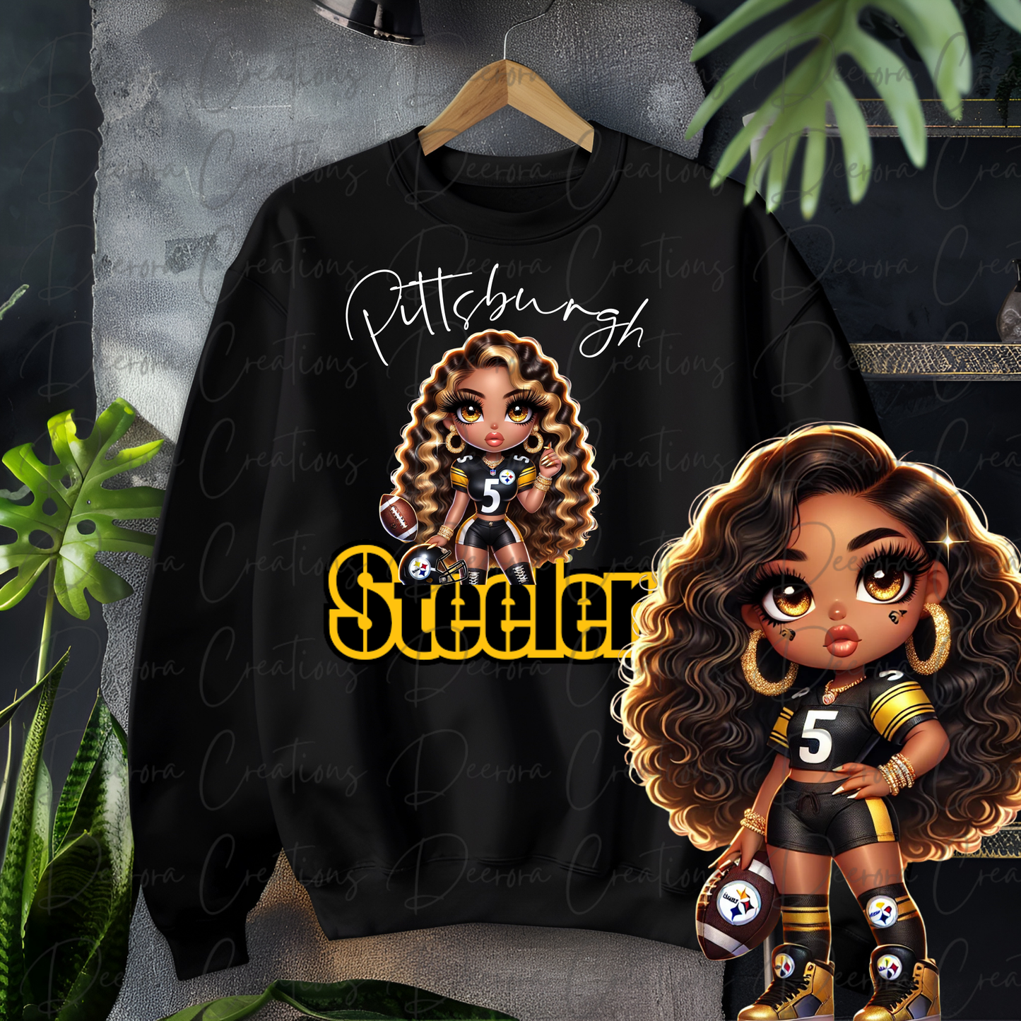 Football Inspired Sweatshirt