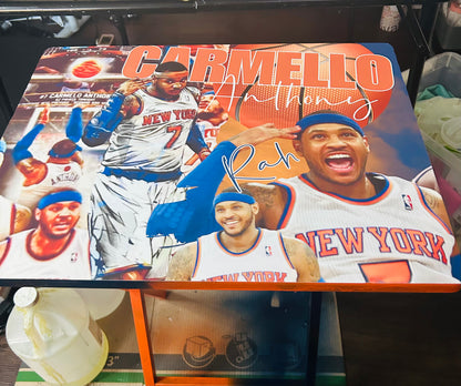 Football Themed Tray Table-Epoxy Covered