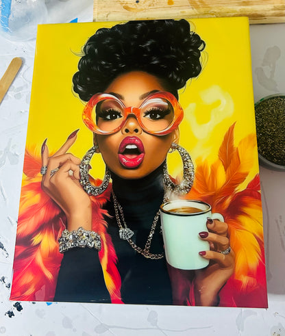 Queen of Colors Wall Art