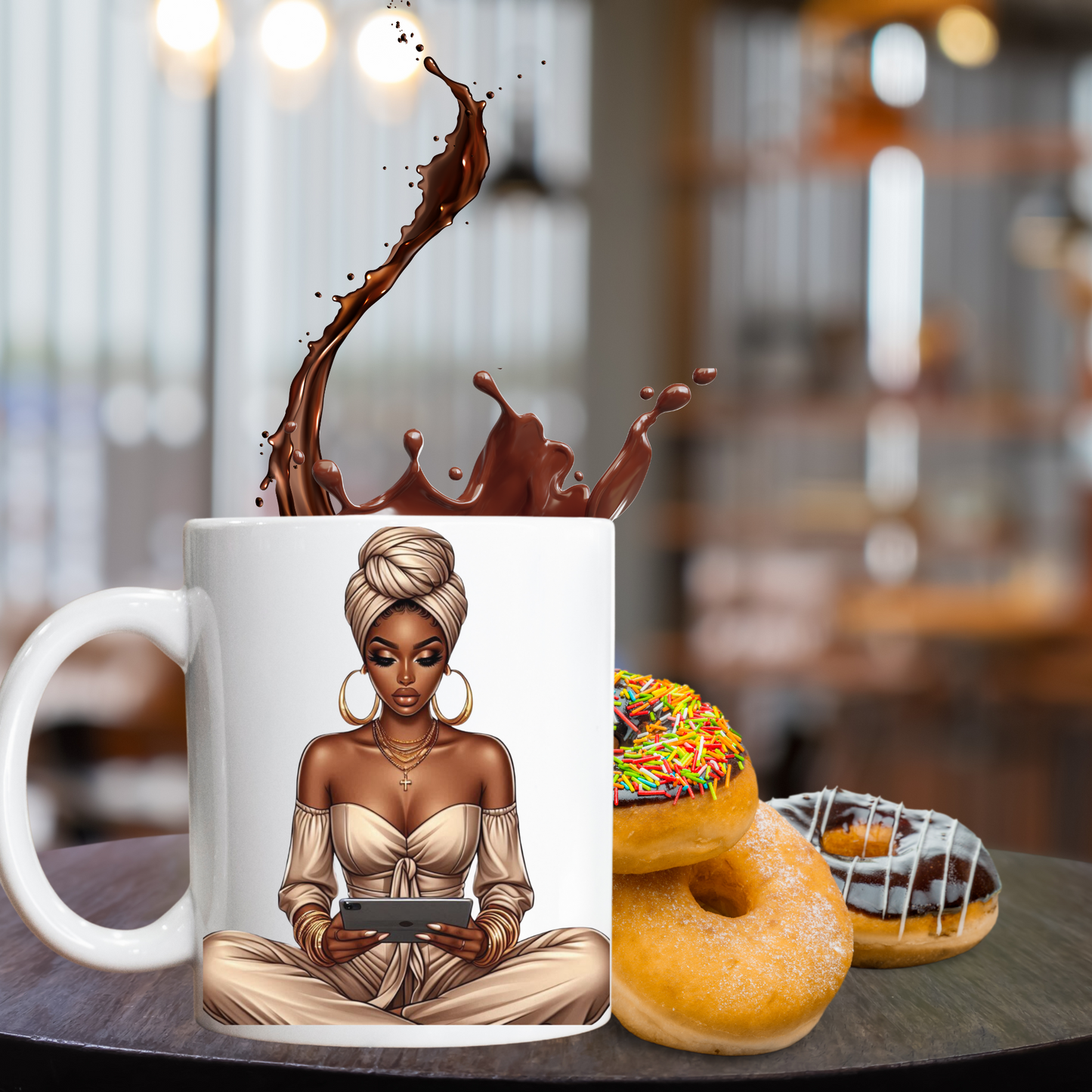 Elegant Self-Care Queen Mug
