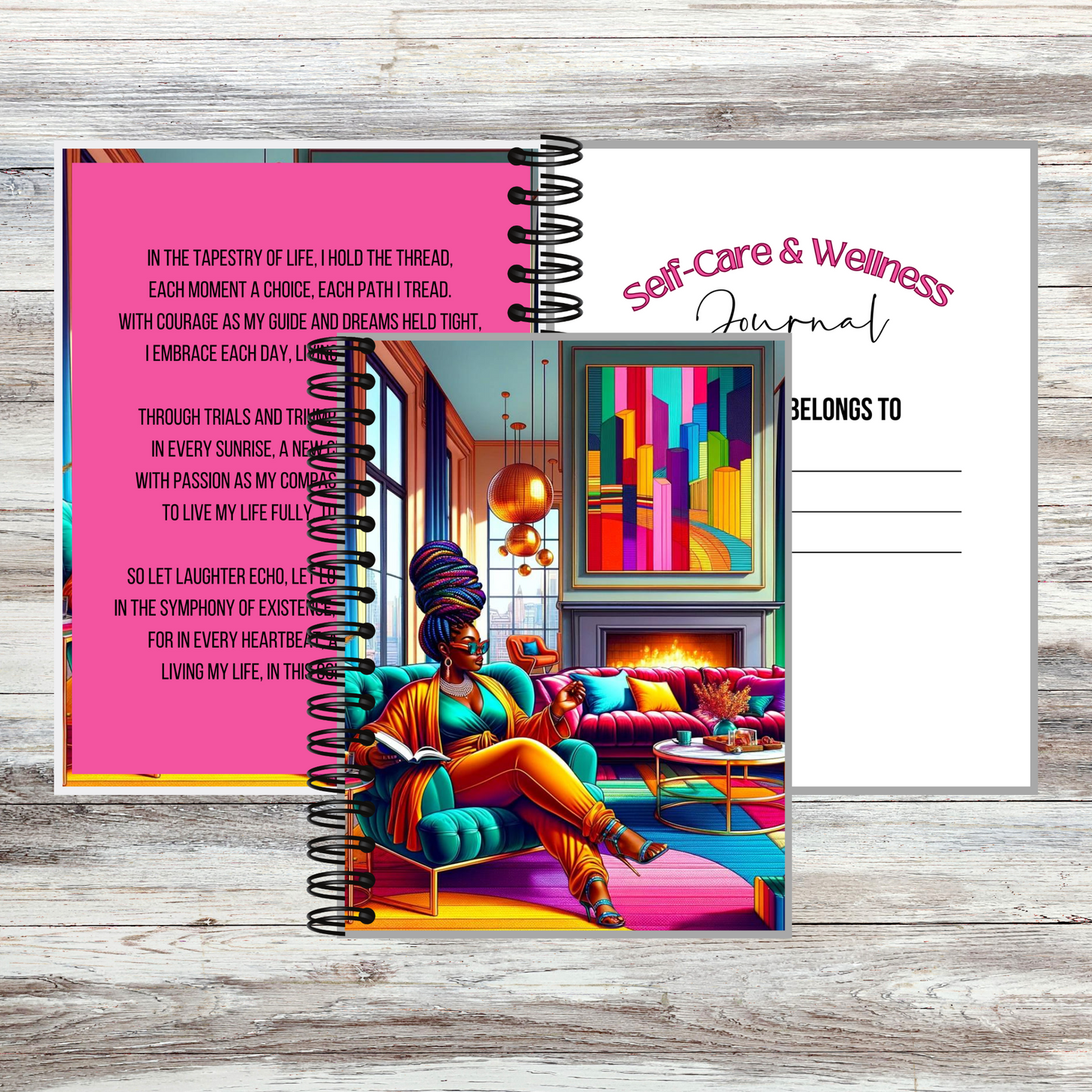 Bright & Beautiful Self-Care Planner