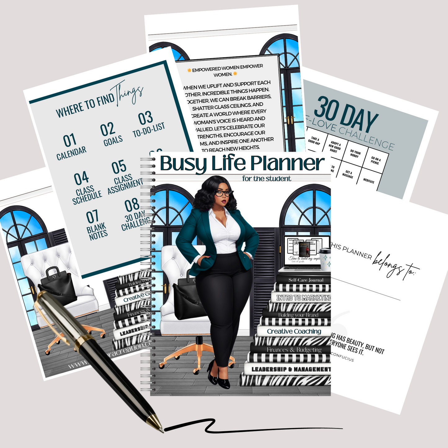 Busy Life Student Planner