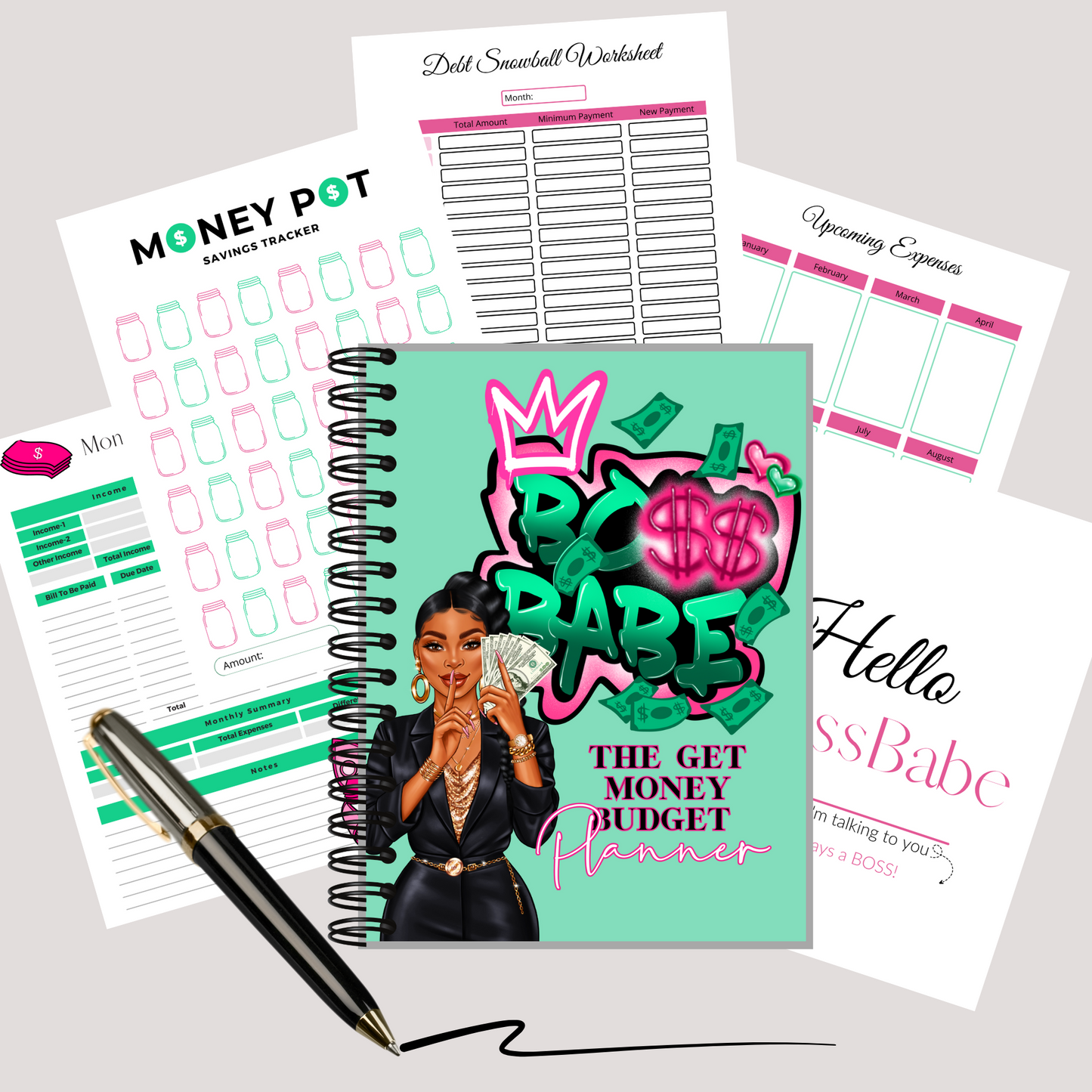 Boss Babe Financial Planner 