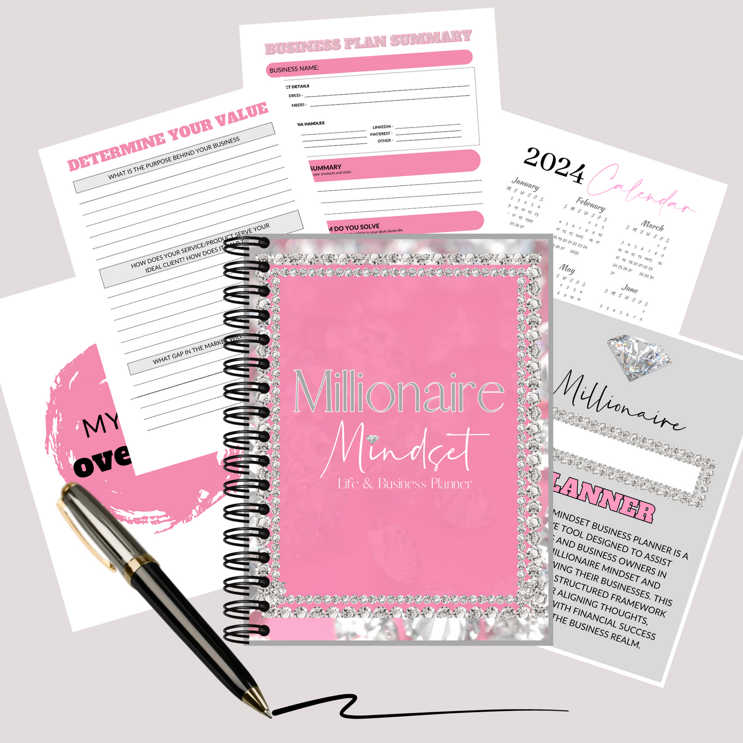 Millionaire Mindset Planner