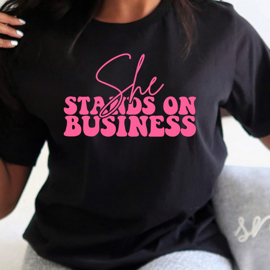 Stands On Business T-Shirt