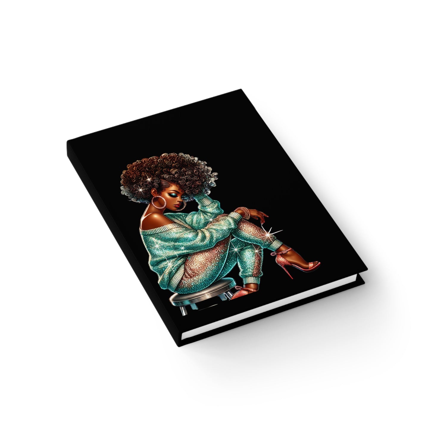 Sparkle & Shine Afro Chic Journal – Empower Your Story