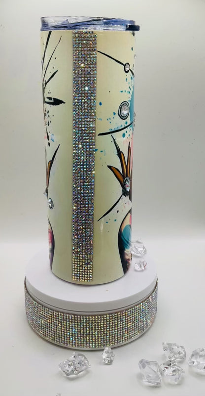 Fierce & Fabulous Bling Tumbler
