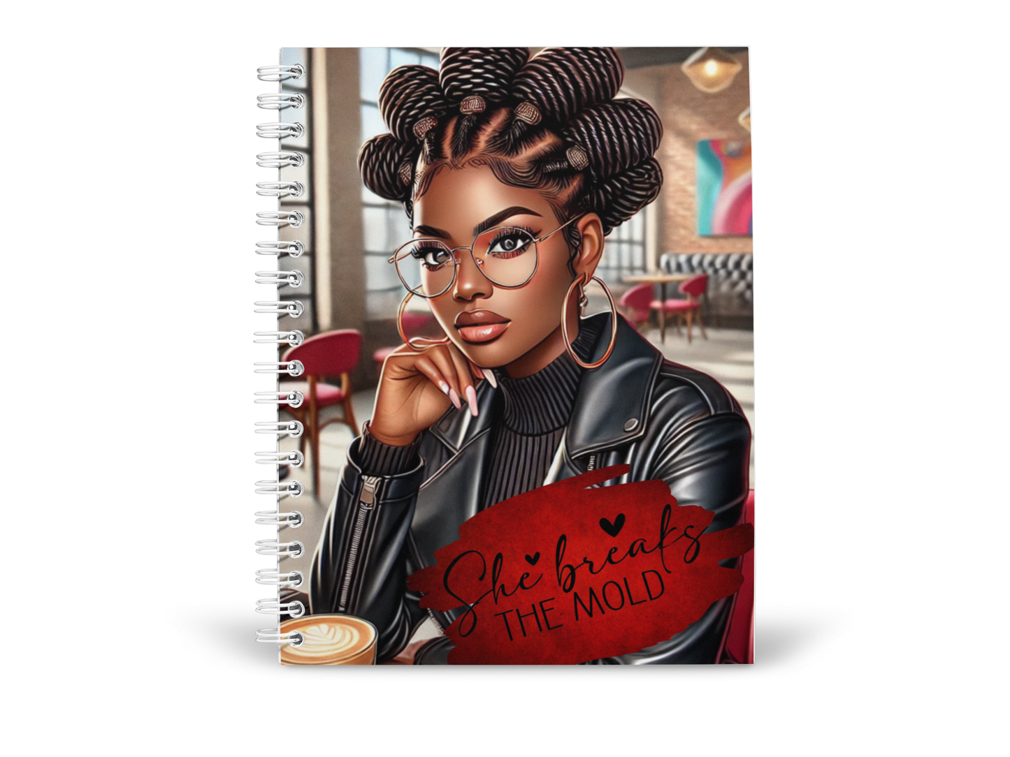 She Breaks the Mold Notebook