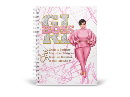 Cute Girl Boss Bling Notebook & Mug
