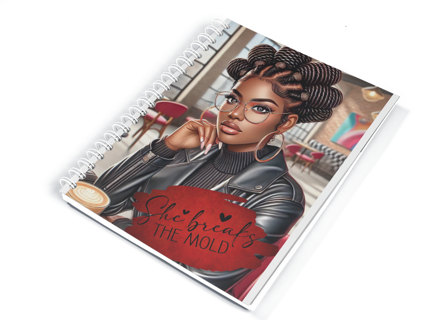 She Breaks the Mold Notebook